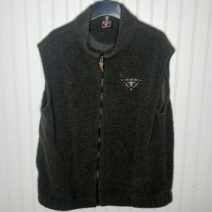 Fleece Zip Up Vest Size XL